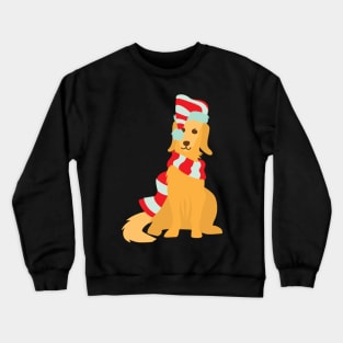 Christmas dog 03 Crewneck Sweatshirt